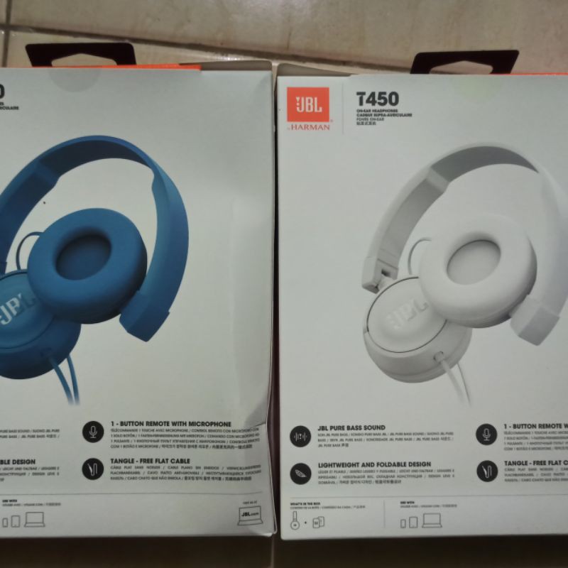 Tai Nghe Chụp Tai Jbl T450 Có Micro Chính Hãng