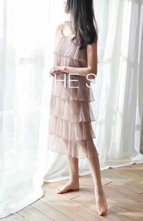 Đầm lưới tầng sexy nữ tính