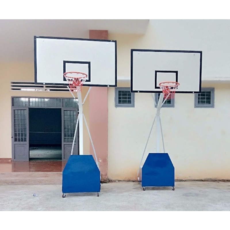 Khung Vành bóng rổ tiêu chuẩn NBA thi đấu (2 lò xo Chịu lực 180kg) dùng cho nhà thi đấu huấn luyện và giảng dạy