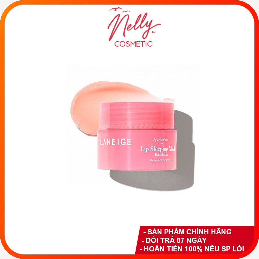 (❤️GIÁ SALES❤️) Mặt nạ ngủ cho môi Laneige Lip Sleeping Mask Berry 3g - Miniature