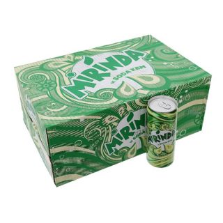 Lốc 6 lon Mirinda Soda Kem
