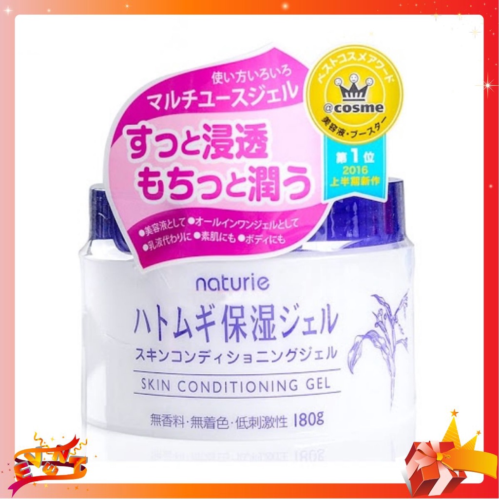 Kem Dưỡng Ẩm Hạt Ý Dĩ Naturie Skin Conditioning Gel 180gr chính hãng ɱ√ρ