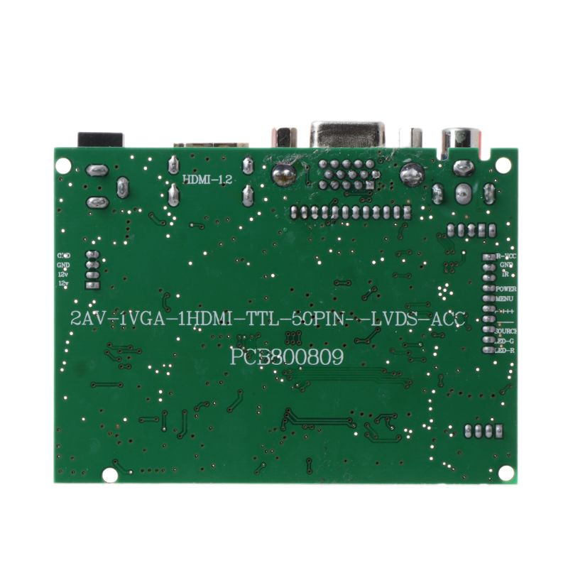 1 Bộ Bảng Mạch Điều Khiển VGA 2AV 40 / 50 Pins Dành Cho Raspberry PI 3 EJ101IA-01G 8 Bit IPS LCD