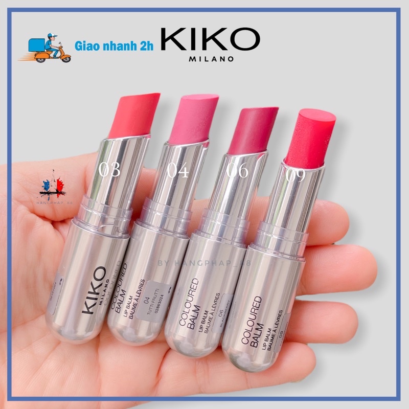 Son dưỡng môi có màu Kiko Coloured Balm