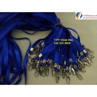 Dây đeo thẻ nhân viên móc sắt