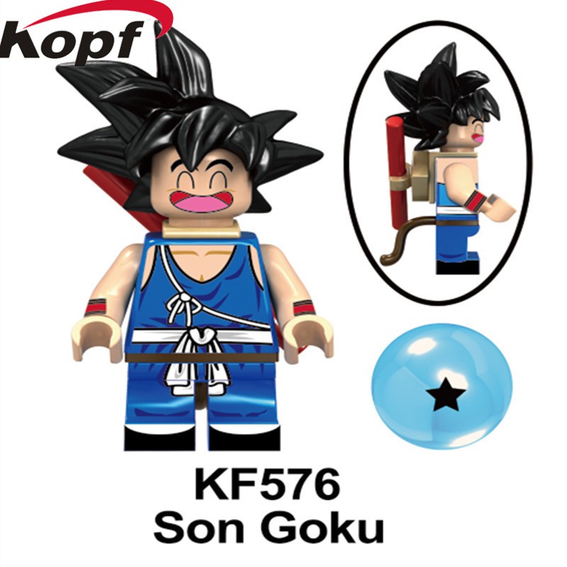 Minifigures Nhận Vật Sun Goku Trong Phim 7 Viên Ngọc Rồng Dragon Ball Sun Mới Nhất KF456 KF371