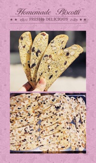 BÁNH BISCOTTI FULL HẠT LOẠI ĐẶC BIỆT