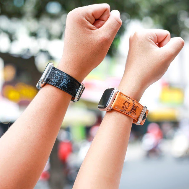 Bộ sưu tập dây da dành MCM dành cho  đồng hồ thông minh mẫu mới