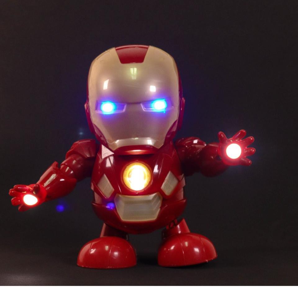 Mô Hình Đồ Chơi Robot Joget Iron Man Nhảy Múa 0639