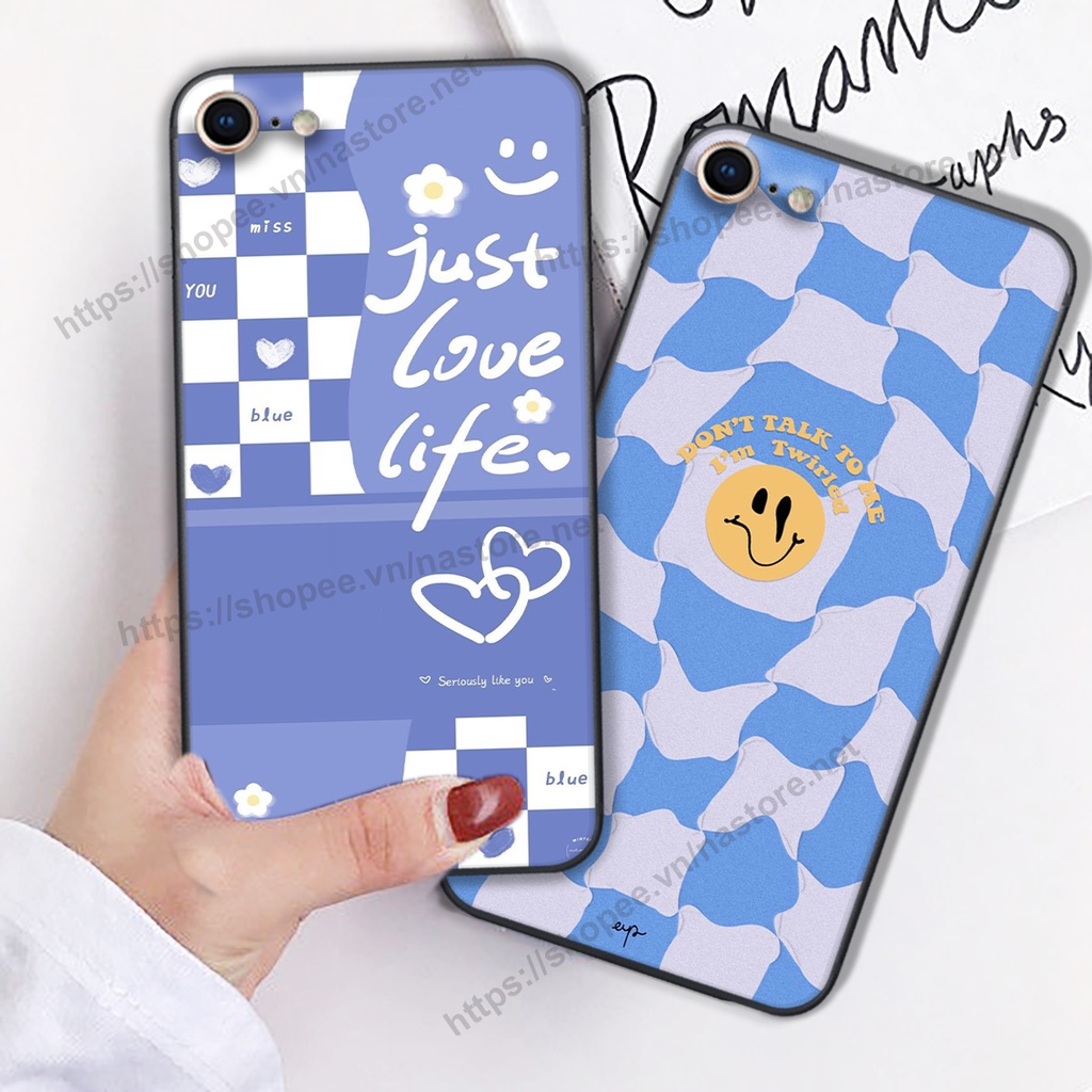Ốp lưng Iphone 5/5s/5se - Iphone 6/6s - Iphone 6 plus/6s plus - Iphone 7/8/SE 2020 trái tim gấu mặt cười siêu đẹp