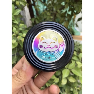 [ Tặng Tem Titan Mèo Thần Tài ] Nắp Xăng CNC Gắn Mọi Dòng Xe