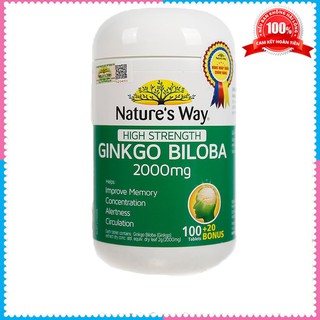 Thực phẩm chức năng Nature's Way bổ não 2000mg