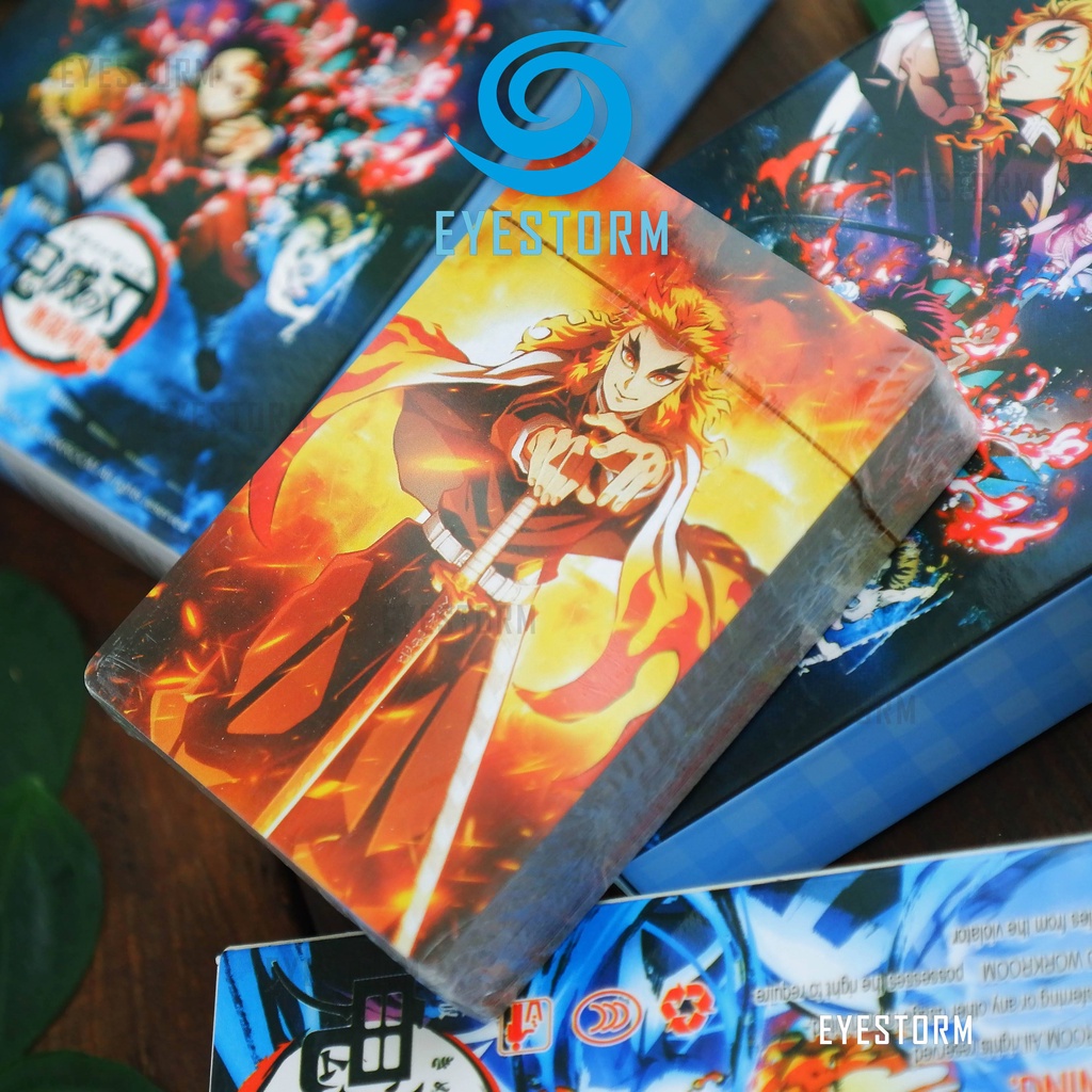 Bài tây anime Demon Slayer 2 - Kimetsu no Yaiba - Thanh Gươm Diệt Quỷ - Mugen Train, tú lơ khơ, manga - Poker YW - 54 lá