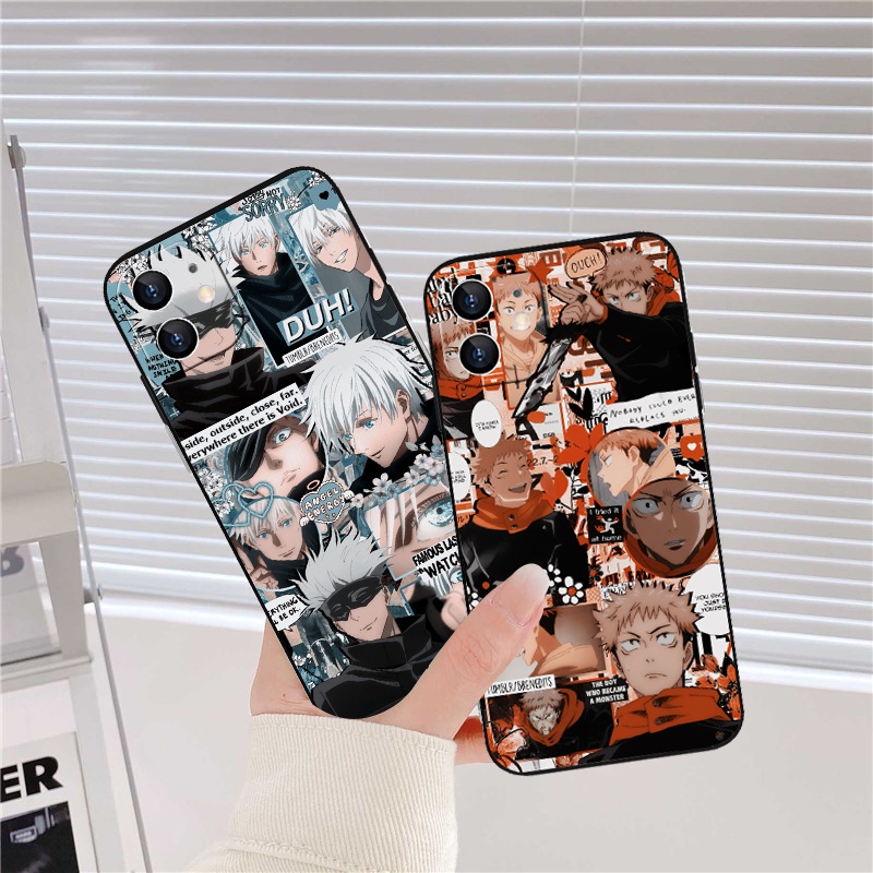 Ốp Điện Thoại Mềm Mặt Nhám Hình Jjutsu Kaisen Cho Xiaomi Redmi NOTE 11 10Pro 9 8 7 6 5 Pro 9T 9S NOTE 3 11T 5A 6Pro 7Pro 4 5G