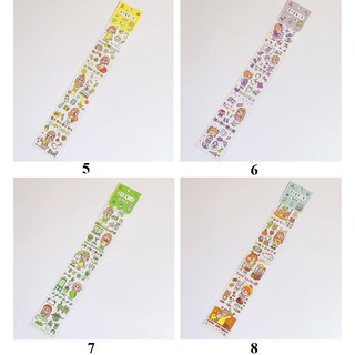 Sticker 39x6cm Cô Gái Nhỏ (Còn xanh lá + xanh dương)