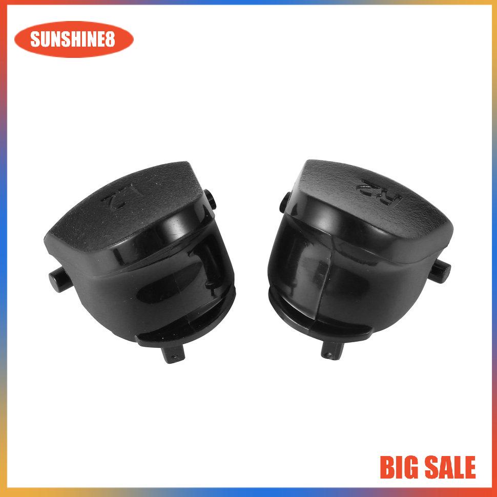 【SUN】6 PCS Gamepad Repair Parts Replace Buttons R1 L1 R2 L2 Triggers For PS4