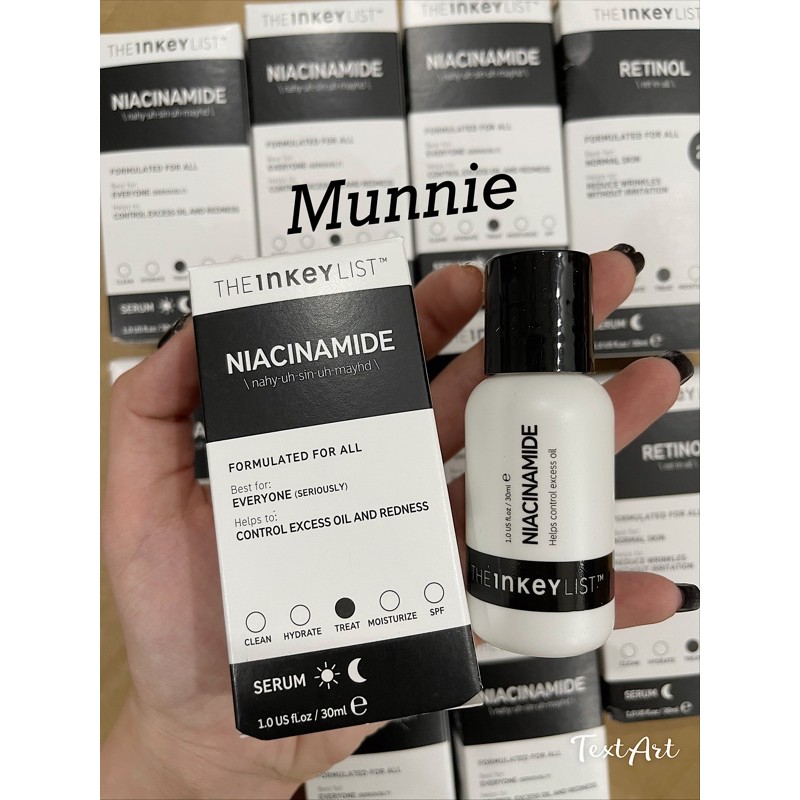 [Bill Sephora US] Tinh chất giảm thâm mụn The INKEY List Niacinamide