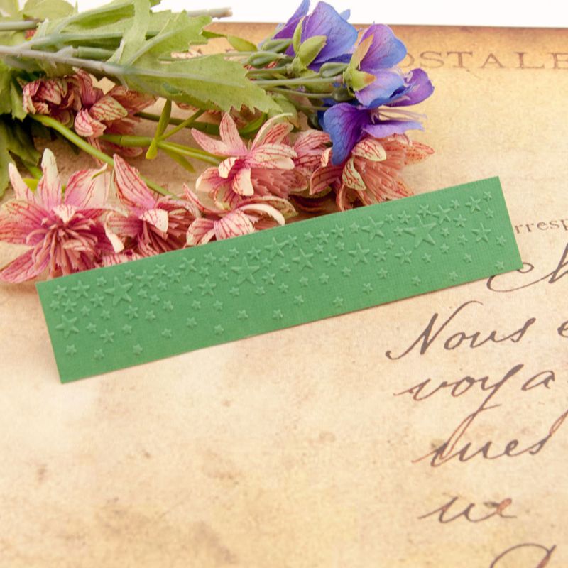 Khuôn Dập Nổi Họa Tiết Ngôi Sao Dùng Làm Thẻ Scrapbook