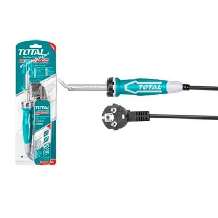 MỎ HÀN CHÌ 60W TOTAL TET2606  MỎ HÀN CHÌ MỎ CONG DCA INGCO  MỎ HÀN MŨI CONG TOTAL
