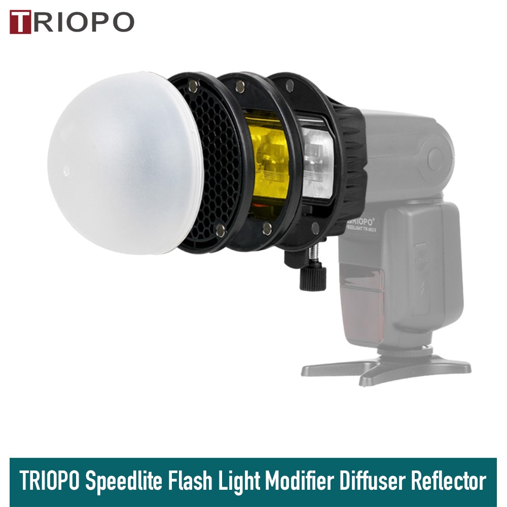 Bộ Phụ Kiện Khuếch Tán Ánh Sáng Cho Đèn Flash Máy Ảnh Viltrox Godox