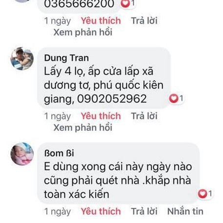 Thuốc Diệt Kiến, DIệt Gián Anbio ( 3 Lọ )