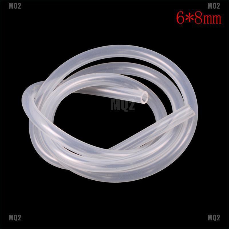 Bộ 2 Ống Silicone Trong Suốt 1m Không Độc Hại Chuyên Dụng Cho Uống Bia Sữa