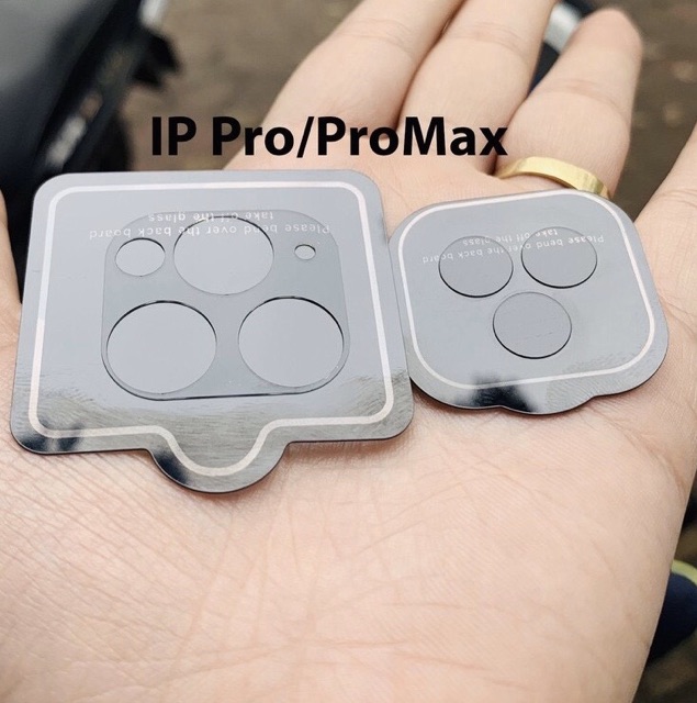 COMBO KÍNH CƯỜNG LỰC CAMERA + VIỀN IPHONE 11/11PRO/11PROMAX - TRONG SUỐT- BẢO VỆ CAMERA