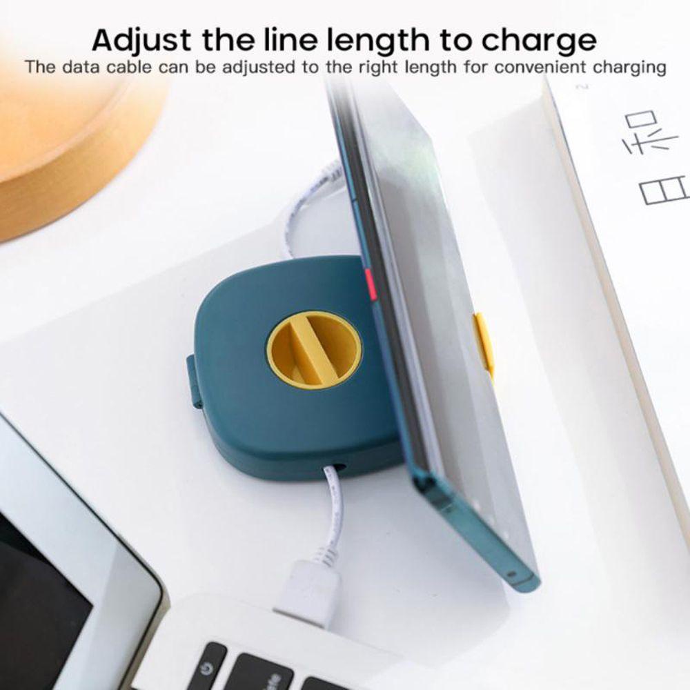 [COD] Cable Winder Box Accessories Portable Earphone Cord Wire Cable Rotating Cord Storage Wire Storage Case