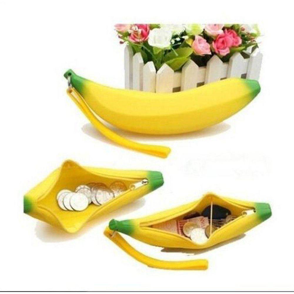 Ví Đựng Tiền Xu Hình Quả Chuối Dễ Thương