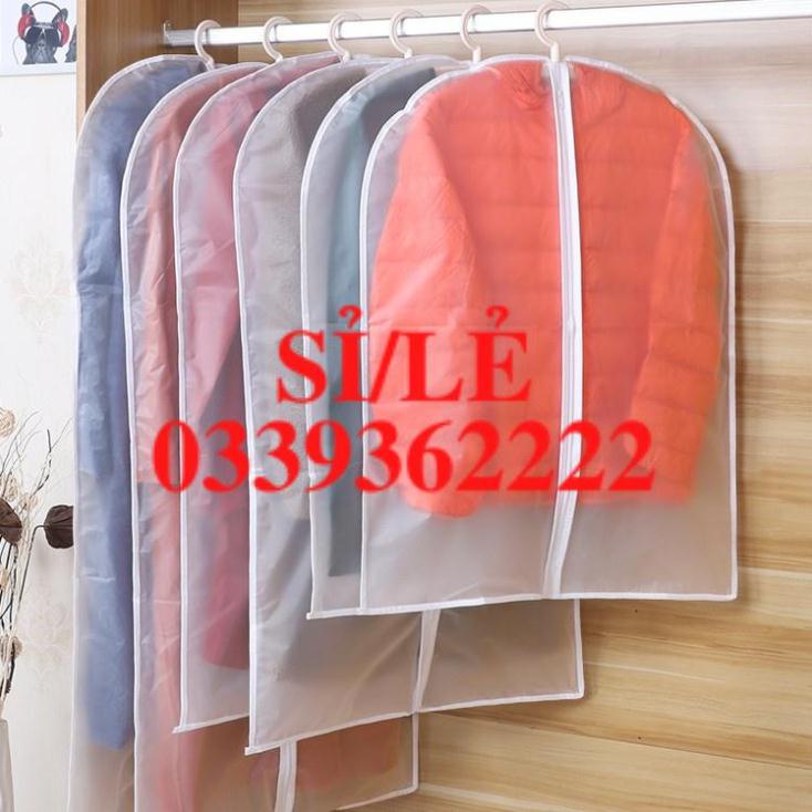 [ COCOLOVE ] Bộ 4 vỏ bọc quần áo PEVA chống bụi chống thấm (BQA04)  HAIANHSHOP