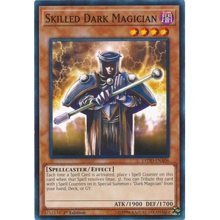 Thẻ bài Yugioh - TCG - Skilled Dark Magician / LEDD-ENA06'