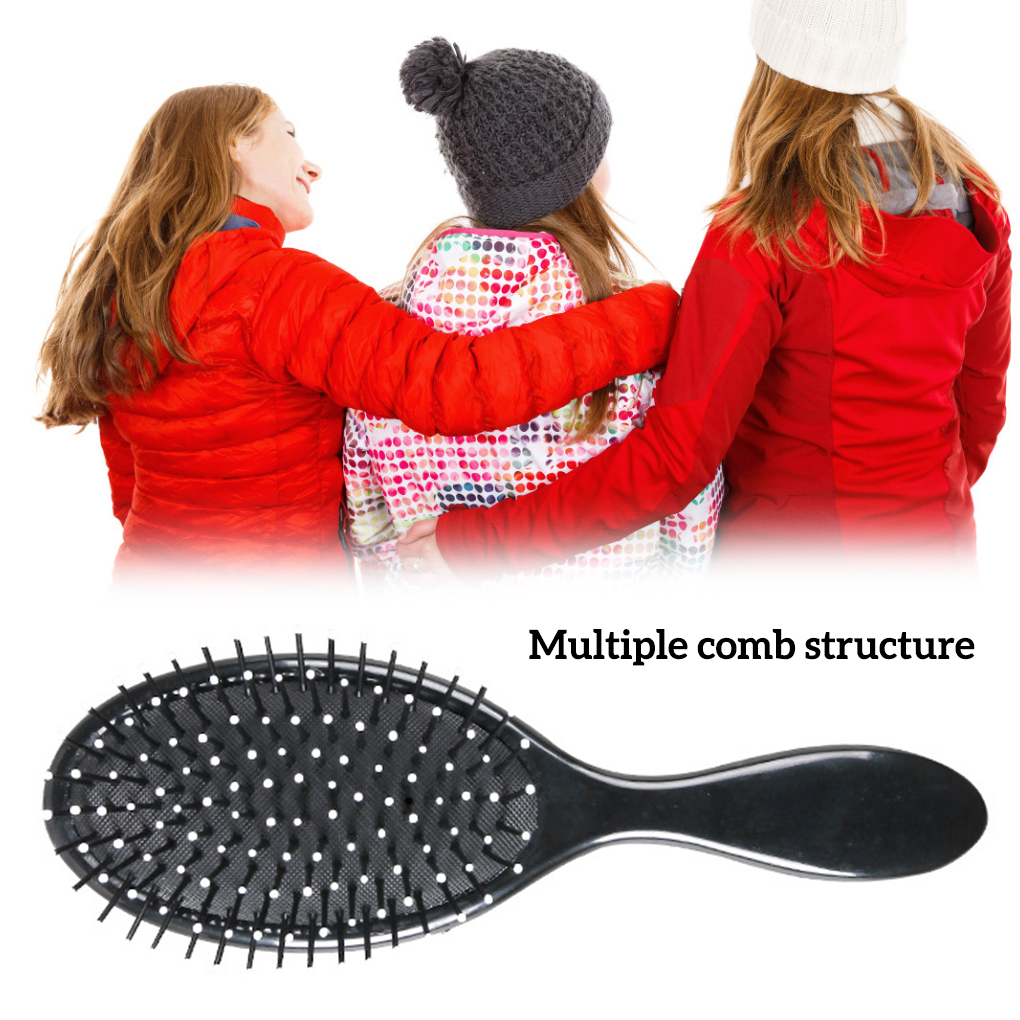 [Hàng mới về] Lược chải tóc massage da đầu bằng nhựa dành cho nữ