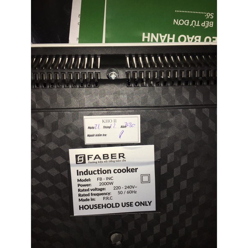 Bếp điện từ, Cảm Ứng Kangaroo KG20IH10 Và Faber FB-INC. Tặng Kèm Nồi Lẩu Bảo Hành 12 Tháng Trên Toàn Quốc