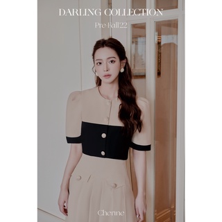 Caribel Set - Set phối 2 màu đồ thanh lịch, tiểu thư by Cherine