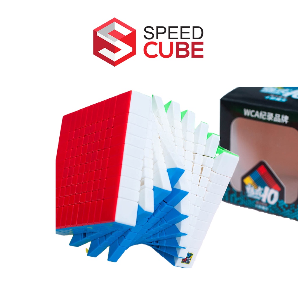 Rubik 10x10 Moyu Meilong WCA Stickerless, Rubik 10 tầng (Siêu cấp) chính hãng Moyu - Shop Speed Cube