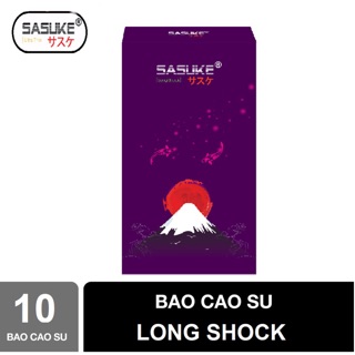 Bao cao su sasuke long shock hộp 12 chiếc