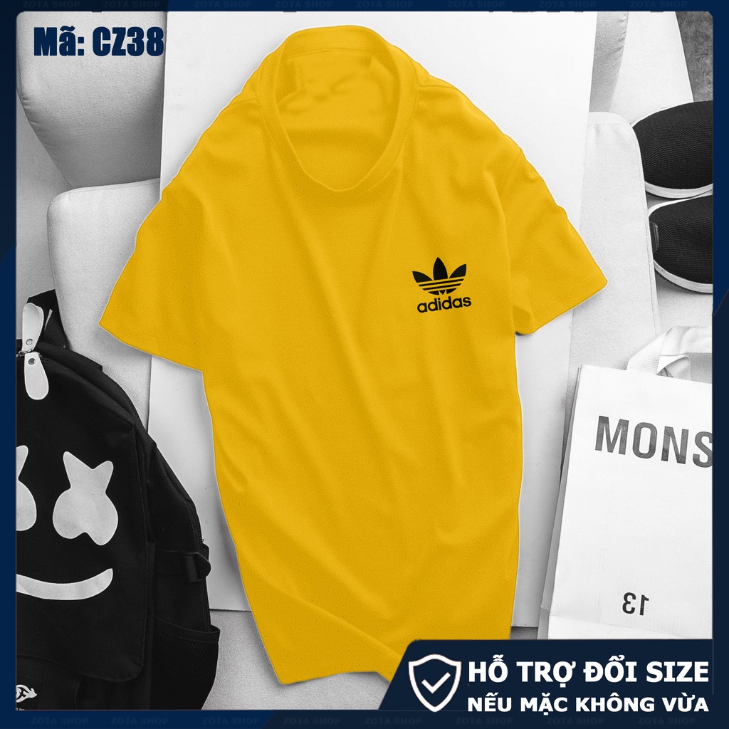 Áo thun nam tay ngắn Trà Vũ chất tici mịn mát phối hình ở ngực CZ38 | BigBuy360 - bigbuy360.vn