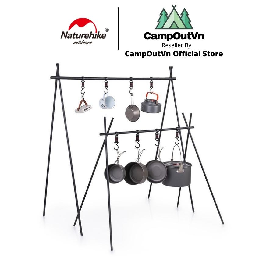 Naturehike đồ cắm trại campoutvn giá treo đồ xếp gấp cắm trại du lịch dã ngoại A114