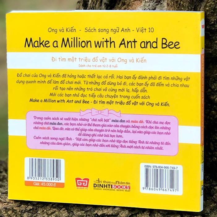 Sách - Ong và Kiến 10 - Đi tìm một triệu đồ vật với Ong và Kiến - Học đếm dễ dàng từ hàng chục đến hàng triệu | BigBuy360 - bigbuy360.vn