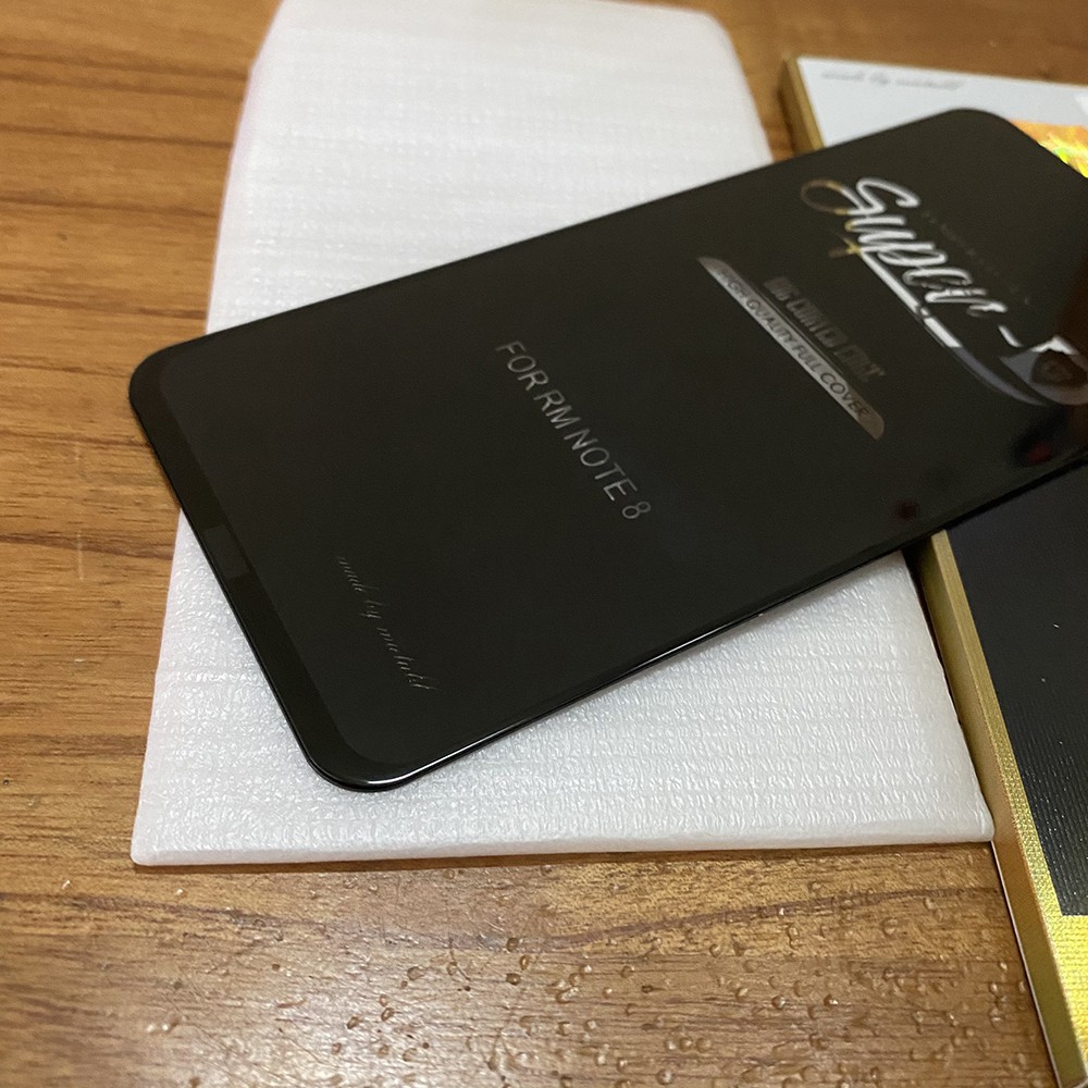 Kính cường lực Xiaomi Redmi Note 8 Super-D MIETUBL Full viền Đen Fullbox