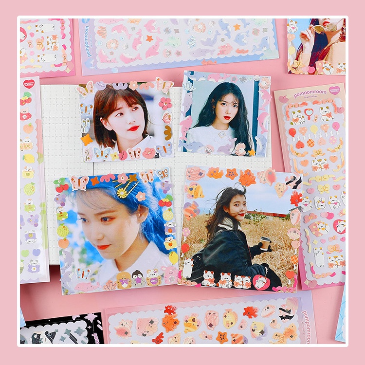 Flowertree 1 Sticker Dán Hình Thế Giới Game Dùng Trang Trí Sổ Tay