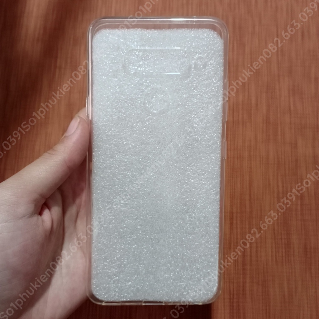 Ốp lưng LG V40 dẻo trong suốt dẻo trắng siêu dẻo, siêu bền