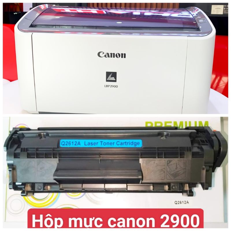 Hộp mực 12A dùng cho máy in HP 1020 Canon 2900 bản in rõ nét