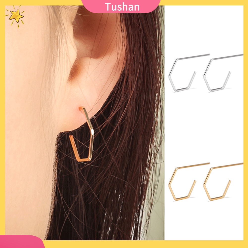 Hoa tai kiểu dáng đơn giản thời trang cho nữ