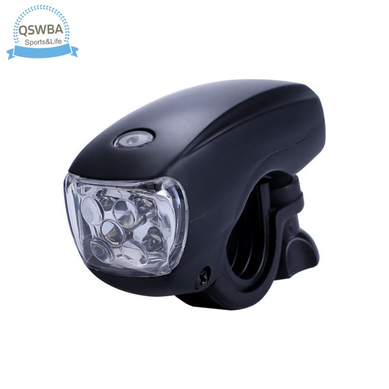 Đèn Pin 5 Bóng Led Siêu Sáng Chống Nước 3 Chế Độ Cho Xe Đạp