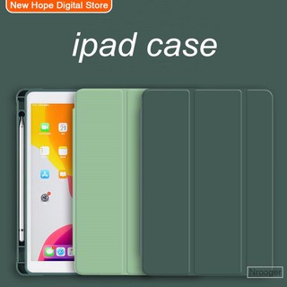 [New Hope Digital]Bao Da Có Giá Đỡ Và Ngăn Đựng Bút Cảm Ứng Cho Apple Ipad 10.2 "New 9.7" Tablet Pc Air1 / 2 3 Mini10.5 Mini4 5