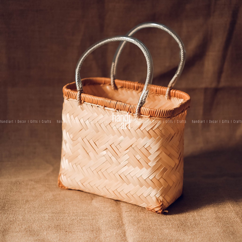 [ Giỏ quà tết] Làn mây tre - Giỏ mây tre đan | BigBuy360 - bigbuy360.vn