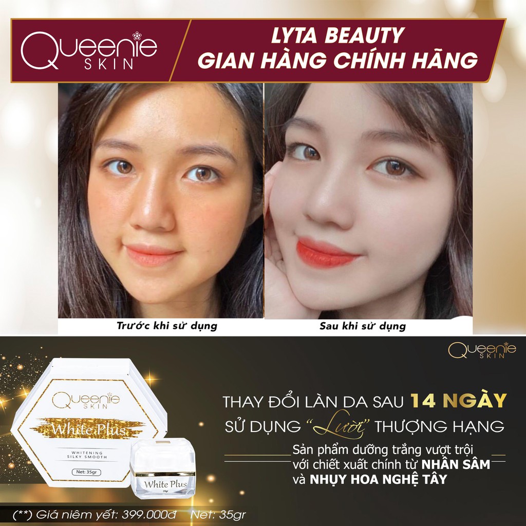 Face "Lười" thượng hạng Queenie Skin 35gr