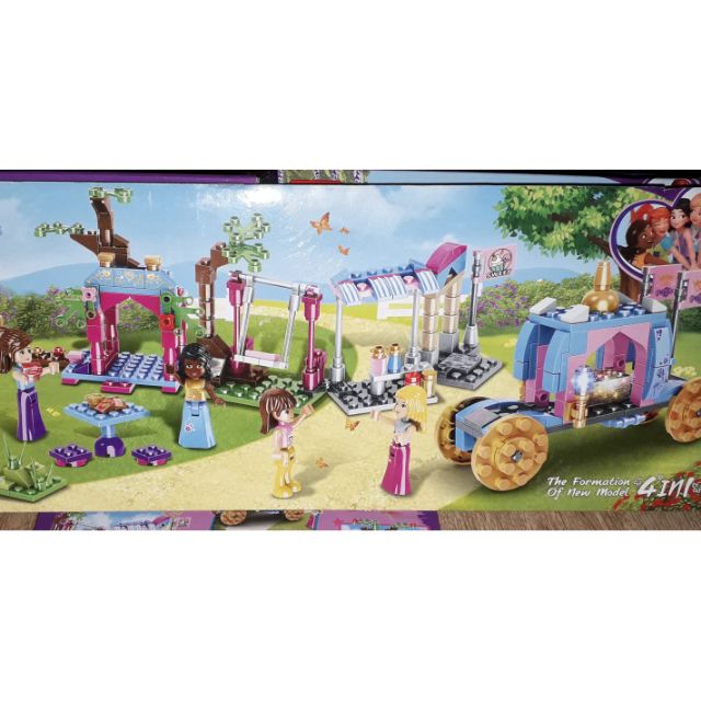 Lắp ráp 1 hộp LegoFreinds 5 Hot gril ca sĩ LB547 có trên 100 chi tiết