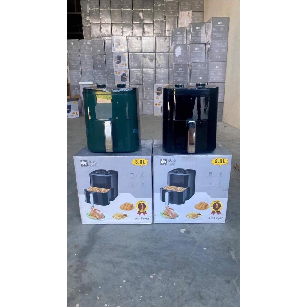 Nồi Chiên Không Dầu Camel 8L Chính Hãng Công ty, Bảo hành Lỗi 1 Đổi 1 Khi Nhận Hàng